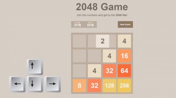 2048 GAME - Viral Video Game