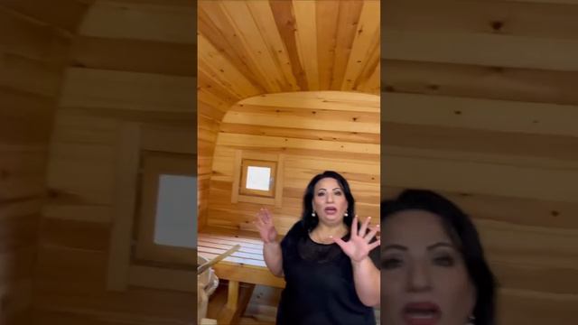 Сегодня я покажу свою баню. Финская баня. Банька. Супер баня. Баня Аруси Кавказ. Мобильная баня. смотреть онлайн