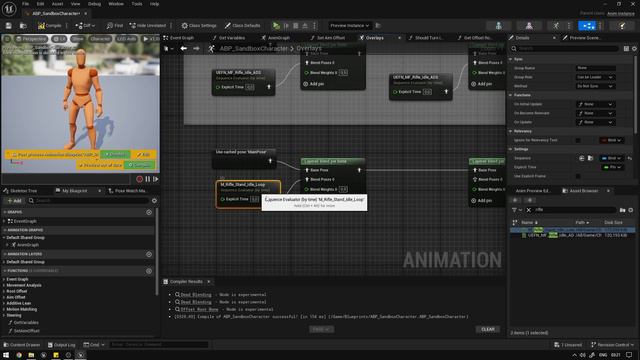 UE5 Game Animation Sample How to Add Rifle Animations (03) смотреть онлайн