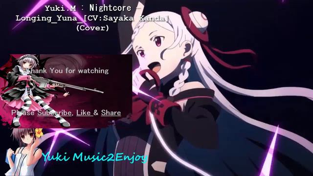 Yuki.M : Nightcore - Longing_Yuna [CV: Sayaka Kanda ] (Cover) (SAO:Ordinal Scale) смотреть онлайн