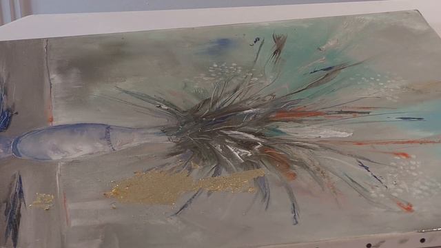 Картина с поталью - применение декоративного золочения смотреть онлайн