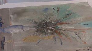 Картина с поталью - применение декоративного золочения