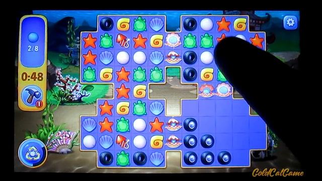 Fishdom: Deep Dive level 283 Walkthrough смотреть онлайн