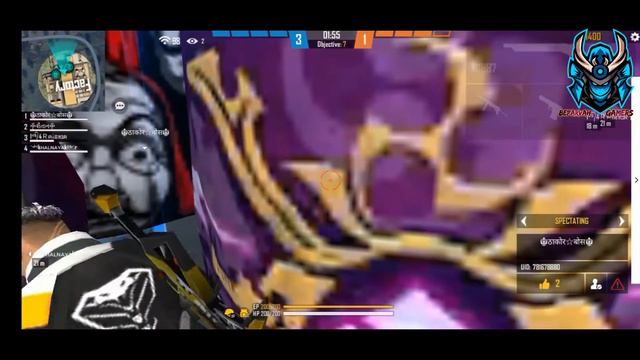 Custom Challang Vs 4 Youtubers 😡 || 4 Vs 4 Clash Squad || Beparvah Gamers смотреть онлайн