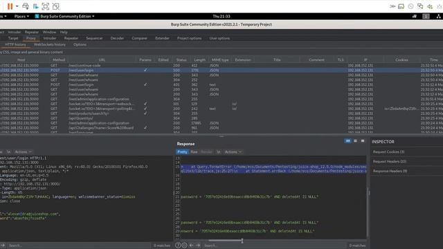 OWASP Juice Shop - SQL Injection смотреть онлайн