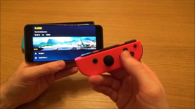 How to Connect a Nintendo Joy-Con to ANDROID Mobile Cell Phone смотреть онлайн
