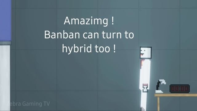 Hybrid Josh [Garten of Banban] vs Hybrid Green [Rainbow Friend] - People Playground 1.26.6 смотреть онлайн