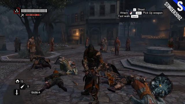 Assassin's Creed Revelations Ishak Pasha Armor Combat смотреть онлайн