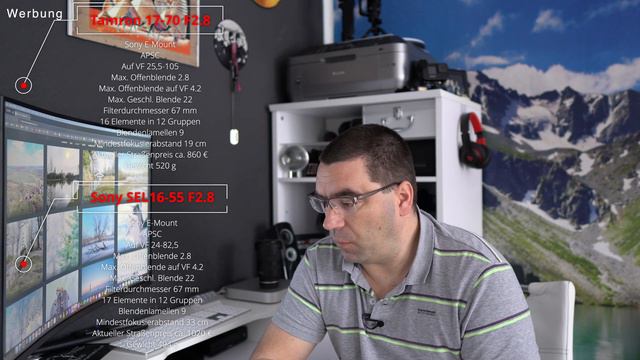 Objektivvorstellung - Tamron 17-70 F2.8 - Sony E-Mount - APSC - Zahlen und Fakten in der Theorie смотреть онлайн