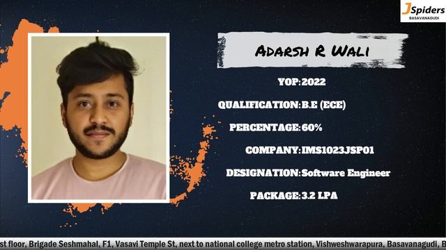 Student Placement Roadmap of a Software Engineer by JSpiders Basavanagudi | Bangalore смотреть онлайн