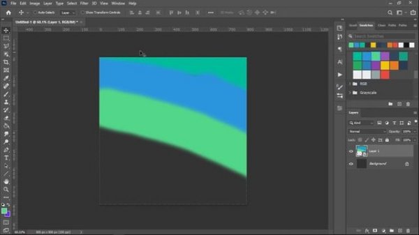 Quick Photoshop Tutorial: Simple Grainy Gradient Background