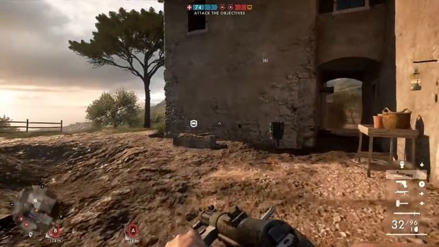 Battlefield™ 1 Rush Game Mode on PC HD GTX 1060 Ultra Setting смотреть онлайн