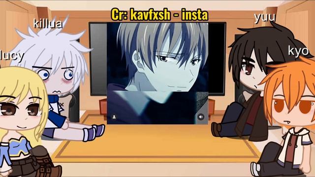 Fandoms react to eachother || kyo sohma || 2/4 || rushed || смотреть онлайн