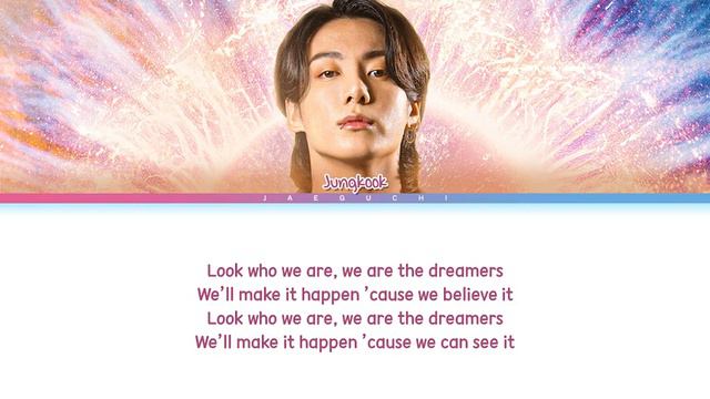 Jungkook-Dreamers(FIFA World cup Qatar 2022 OST) Lyrics смотреть онлайн