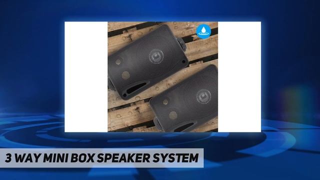 3 way Mini Box Speaker System Quick Review смотреть онлайн