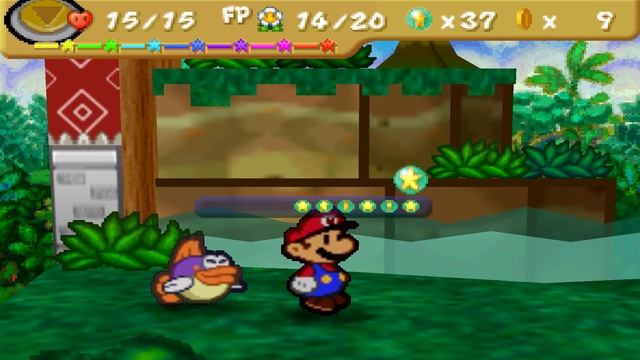 Using Sushie's Tidal Wave Crashes Paper Mario смотреть онлайн