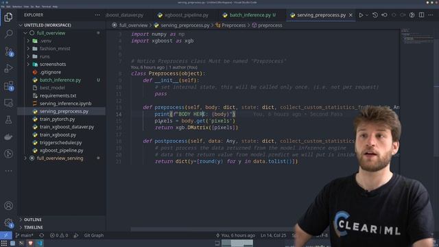 ClearML Onboarding Walkthrough - PART 3: Model serving and Monitoring смотреть онлайн