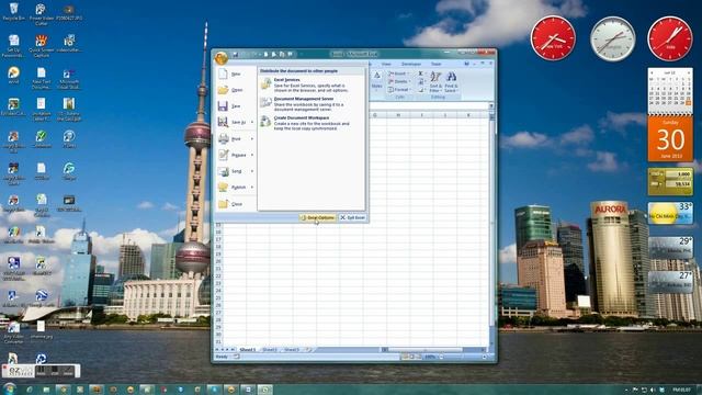 How to Autosave in Excel 2007 смотреть онлайн