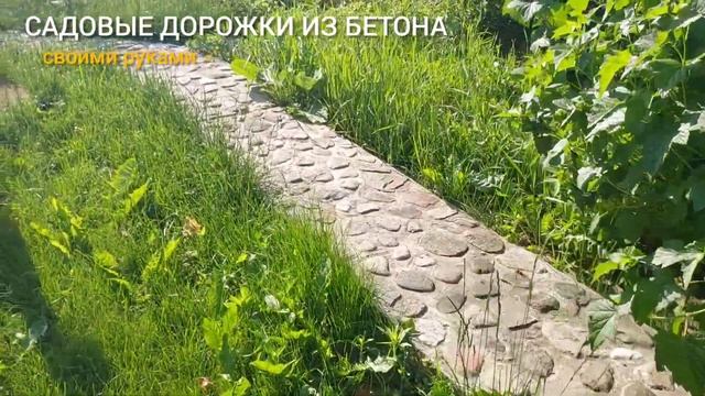 САДОВАЯ ДОРОЖКА из бетона. Надёжная, красивая и не требует ухода. смотреть онлайн