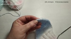 Шапочка с ушками, перезагрузка, вязание спицами для собак