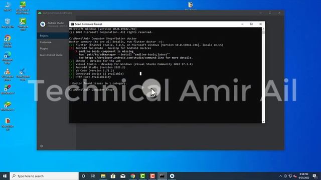 How to Solve Flutter All Errors || How to Install Flutter in Visual Studio || Technical Amir Ali смотреть онлайн