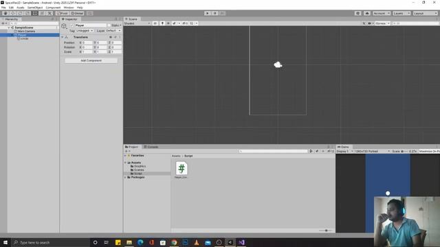 How To Make A 2D Space Shooter Game In Hindi (Part_01) Prototype - Space War 2D | In Unity
