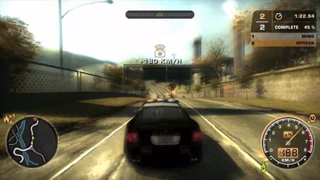 Need for Speed: Most Wanted [FULL GAME] as a police officer смотреть онлайн
