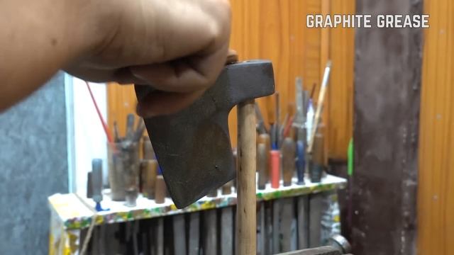 Restoration Rusty Bearded Axe