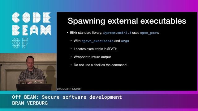 Off BEAM Secure software development - BRAM VERBURG смотреть онлайн