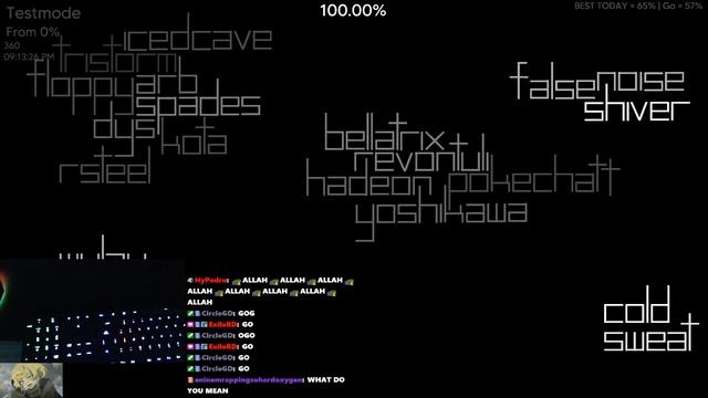[52 WAVE DEATHS, UNLUCKIEST VICTOR???] Cold Sweat 100% - para | Geometry Dash смотреть онлайн