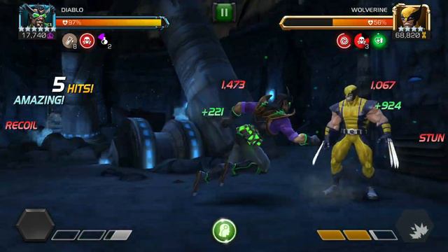 Diablo solo Wolverine | Auto-Fight | ROL | MCOC смотреть онлайн