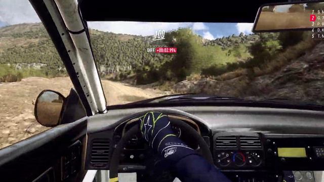 Dirt Rally 2 gameplay, cockpit, ultra settings, subaru impreza 1995, WQHD смотреть онлайн