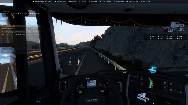 #ETS2MP Выполняем контракт с Белгорода 800 км #1 смотреть онлайн
