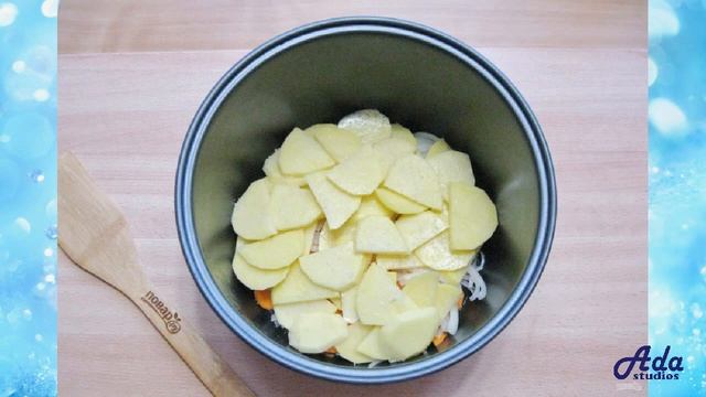 Форель с картофелем в мультиварке Рецепт, пошаговый, как приготовить, видеорец смотреть онлайн