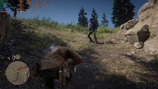 GAMEPLAY NO XEON E5 2650 V2 E GTX 970 DE 4 GB RED DEAD REDEMPTION 2 смотреть онлайн