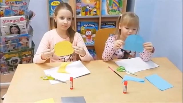 Творческие минутки с Таней и Аней. Поздравительная открытка "Птенчик" смотреть онлайн