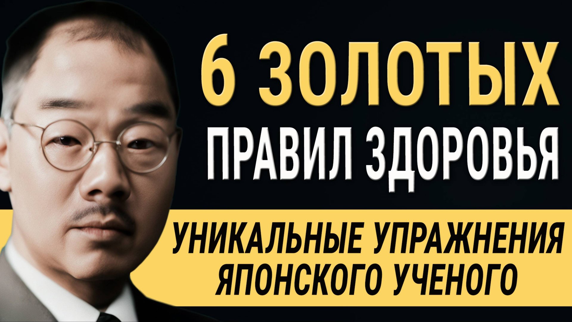 Японский Учёный Кацудзо Ниши - 6 ЗОЛОТЫХ ПРАВИЛ ЗДОРОВЬЯ! Работает на 100%! смотреть онлайн