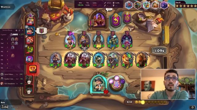 What A Crazy Pivot To Theo | Rdu Hearthstone Battlegrounds смотреть онлайн