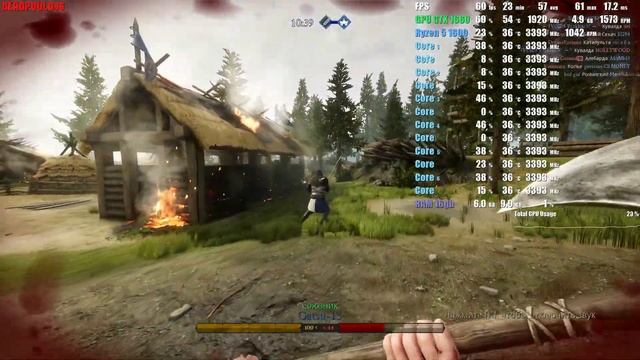 Mordhau - GTX 1660 - Ryzen 5 1600 - 16GB RAM - 1080p смотреть онлайн