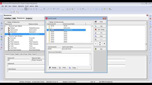 4-Fourth live Class on Facebook in Oracle Primavera P6, Ver,18–Creating Resources –Accounts смотреть онлайн