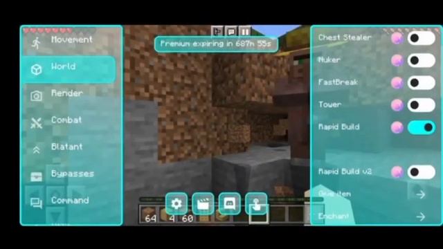 TOOLBOX FOR MINECRAFT 1.19.70 Infinite Premium Time 2023[Minecraft Mod Menu] [MAHI MCPE || смотреть онлайн