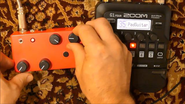 Mike Rucci 8-bit synth sequencer with Zoom G1 FOUR смотреть онлайн