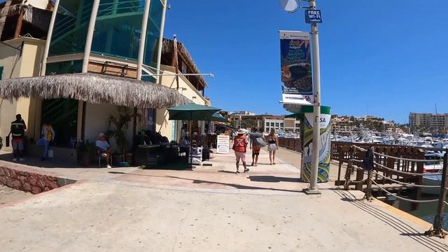 CABO SAN LUCAS Marina Walk (From START to FINISH) смотреть онлайн