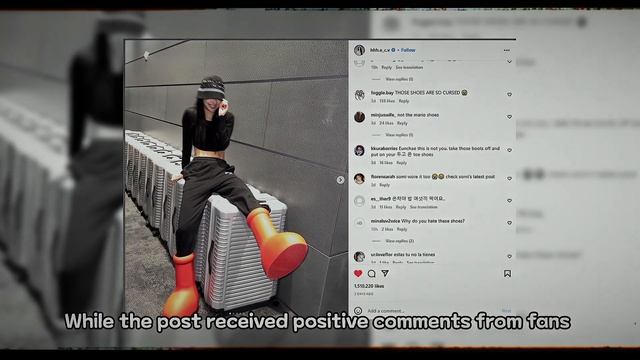 Kpop News: Lesserafim Eunchae Post Mischief Big Red Boot ? ... How netizens react?? смотреть онлайн