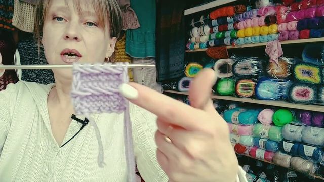 Скрещенный набор петель.Нитки Yarn Art ROSEGARDEN и FLOVERS . смотреть онлайн