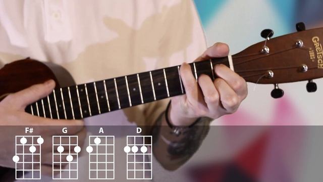 Island Song by Ashley Eriksson OST Adventure Time Ukulele tutorial / Как играть на укулеле смотреть онлайн