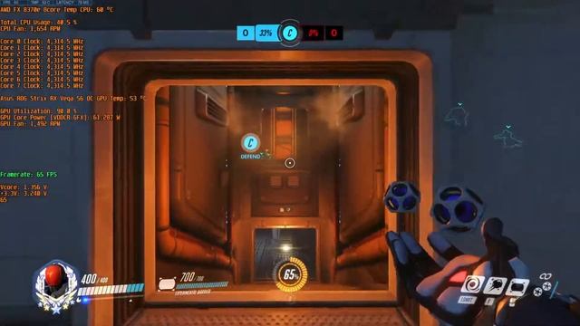 Overwatch Gameplay 05 ( AMD FX 8370e @ 4.3ghz, 16gb of RAM, Asus ROG Strix RX Vega 56 8gb OC ) смотреть онлайн