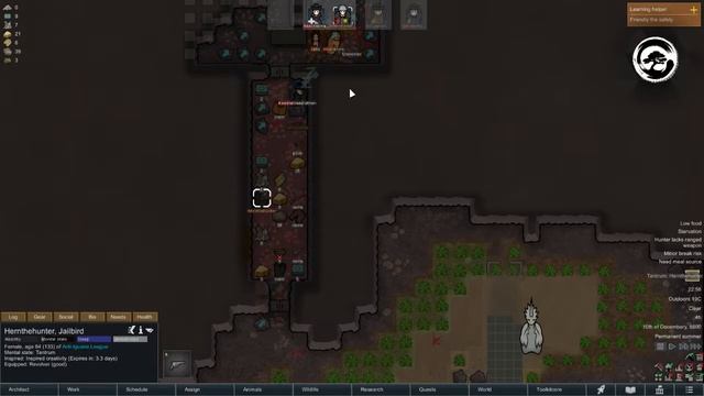 Mental Break: Tantrum + High Explosive Shells = Bad Time! (Rimworld Highlight) смотреть онлайн