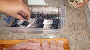 МАЛОСОЛЬНАЯ СКУМБРИЯ В ГОРЧИЧНОМ МАРИНАДЕ