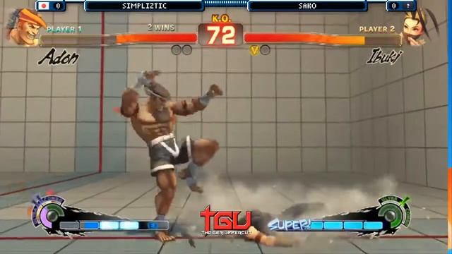 TGUC 2013 - Adon (Simpliztic) vs. Ibuki (Sako) [Pool B] смотреть онлайн